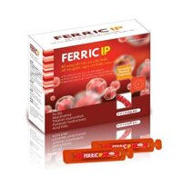 Siro Bổ Sung Sắt, Bổ Máu FERRIC IP Dạng Ống Nhựa  An Toàn Cho Trẻ Em (Hộp 20 Ống X 5Ml)