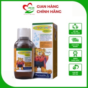 Siro bổ sung sắt, kẽm ferro c bimbi