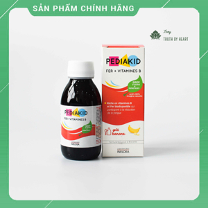 Siro bổ sung sắt Pediakid Fer + Vitamines B 125ml