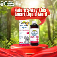 Siro Bổ Sung Sắt Và Multi Vitamin Cho Bé Nature's Way Kids Smart Liquid Multi + Iron Hỗ Trợ Tăng Đề Kháng Cho Bé 200ml