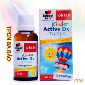 Siro bổ sung vitamin D3 Doppelherz 30ml