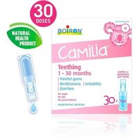 Siro Boiron Camilia Teething 30 tuýp×1ml giúp giảm khó chịu khi mọc răng