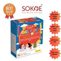 Siro CALCI D3 NANO - Bổ sung canxi cho bé giúp xương, răng chắc khoẻ , Hỗ trợ phát triển chiều cao- Hộp 20 ống