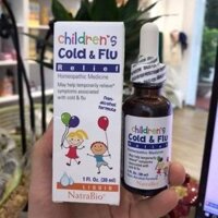 siro cảm Children Cold & Flu Relief Natribio