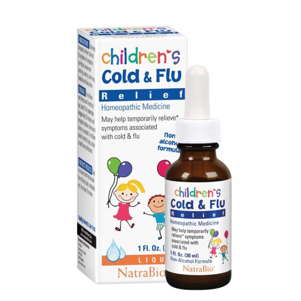 Siro cảm cúm Children Cold & Flu Relief Natrabio 30ml