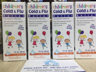 Siro cảm cúm Cold & Flu 30ml dành cho bé 4 tháng tuổi trở lên