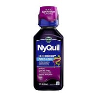 Siro cảm Vicks NyQuil Elderberry Cold & Flu Nighttime Relief 354ml