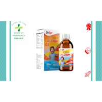 Siro canxi giúp bé yêu tăng cường hấp thu Canxi và Vitamin D3, hỗ trợ xương, răng chắc khoẻ LIQUID CALCIUM D3
