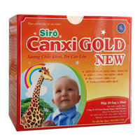Siro Canxi Gold New, bổ sung DHA giúp phát triển trí não và các tế bào võng mạc