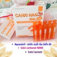 Siro CANXI NANO KIDS MAX tôm hùm, giúp xương và răng chắc khỏe, hỗ trợ phát triển chiều cao và giảm nguy cơ còi xương