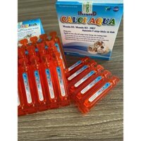 Siro canxi tăng chiều cao cho trẻ Calci Aqua Intend bổ sung Calcium, K2, D3, mk7 hộp 20 ống