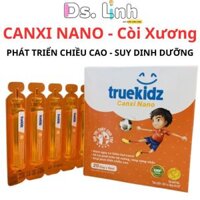 Siro Canxi Truekidz Canxi Nano - Bổ Sung Canxi Cho Trẻ Còi Xương Rụng Tóc 20 ống x 10ml - DS.LINH