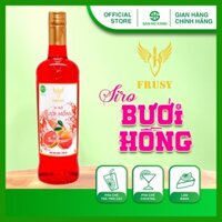 [Siro Cao Cấp] Frusy 750ml - Chai Sành