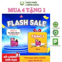 Siro cao ho thảo dược cho bé Trường sinh TS Anco giúp bổ phế long đờm, giảm ho, đau rát họng, khò khè, ngừa bệnh hô hấp