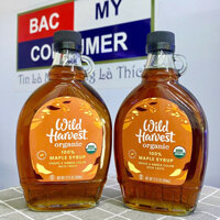 Siro Cây Lá Phong Hữu Cơ Wild Harvest Organic 100% Maple Syrup 354ml