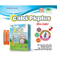 Siro Center baby Plus - Calcium Nano - Bổ sung Canxi cho bé còi xương chậm lớn