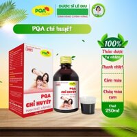 Siro Chỉ Huyết PQA Dùng Cho Người Chảy Máu Cam, Giúp Cầm Máu, Lương Huyết