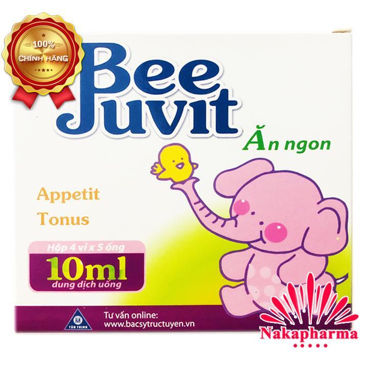 Siro cho trẻ biếng ăn Beejuvit voi hồng