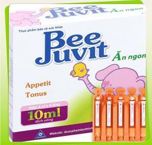 Siro cho trẻ biếng ăn Beejuvit voi hồng