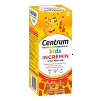SIRO CHO TRẺ BIẾNG ĂN CENTRUM KIDS INCREMIN IRON MIXTURE VỊ CHERRY 200ML