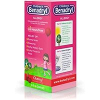 Siro chống dị ứng BENADRYL cho trẻ em - Hàng nhập Mỹ