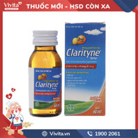 Siro chống dị ứng Clarityne hương Đào | Chai 60ml
