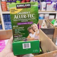 Siro chống dị ứng trong vòng 24h Kirkland Signature Children’s Aller-Tec (từ 2 tuổi trở lên) 480ml của Mỹ