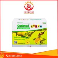 Siro Codatux Syrup ADC hỗ trợ long đờm, giảm ho, đau họng (30 gói x 5ml)