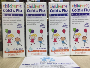 Siro đặc trị cảm cúm cho bé Cold & Flu - 30 ml