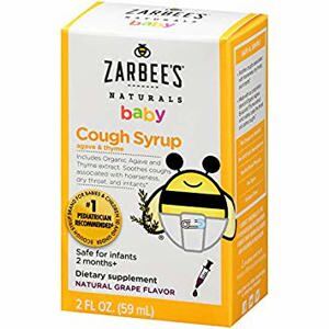 Siro đặc trị ho Zarbees cho bé sơ sinh từ 2 tháng tuổi - 60 ml