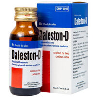 Siro Daleston-D chống dị ứng, chống viêm (30ml)