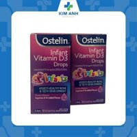 Siro dạng nước bổ sung Vitamin D3 dạng nhỏ giọt cho bé Ostelin infant drops 2,4ml của Úc - Nhà thuốc Kim Anh