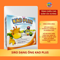 Siro Dạng Ống Kao Plus - Bổ Sung Calci, Vitamin D3, Vitamin K2 - Hộp 20 Ống