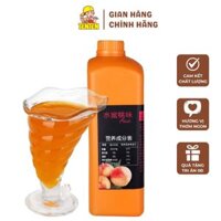 Siro Đào Vàng BODUO | Sốt Đào Boduo Dùng Pha Chế Chai 2 lít