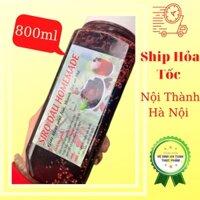 Siro dâu tằm đồ uống rất được  ưa chuộng trong mùa hè 800ml