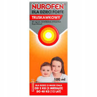 Siro dâu tây NUROFEN FORTE cho trẻ em 100 ml