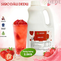 Siro Dâu Tây Việt Dedu 2,5kg