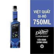 Siro Davinci Blueberry (Việt quất) 750ml