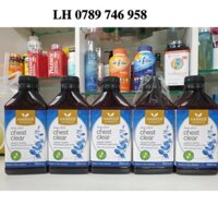 Siro Đẩy Đờm Harker Chest Clear Cho Bé, Siro Ho Cho Cả Nhà 250ml