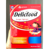 Siro Delicfood yến sào, linh chi, lysine giúp hé ăn ngon , ngủ ngon, enzym hỗ trợ tiêu hoá