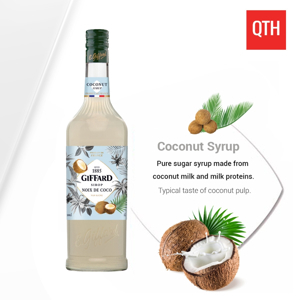 Sirô Dừa Giffard Coconut – chai 1L
