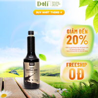 Siro đường đen Déli - 1 lít - đậm đặc, thơm ngon chuyên dùng pha chế trà trái cây, soda