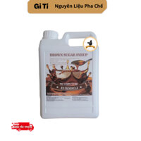 Sirô Đường Đen Eurodeli (Brown Sugar Syrup) 2,5Kg
