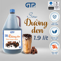 Siro Đường Đen GTP 1.9Lchai - Chuyên dùng pha chế Trà sữa, Trà trái cây, Cocktail, Mocktail - 1.9L