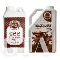 Siro đường đen Hàn Quốc TCP bình 1kg/2kg - GiaNhi store