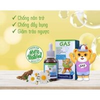 Siro FITOBIMBI GAS Hỗ Trợ Giảm Đầy Hơi, Ọc Sữa, Nôn Trớ, Chướng Bụng, Khó Tiêu, Rối Loạn Tiêu Hóa Cho Bé Chai 30ml