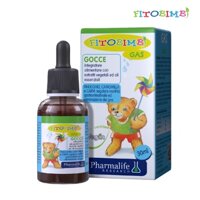 Siro FITOBIMBI GAS Hỗ Trợ Giảm Đầy Hơi, Ọc Sữa, Nôn Trớ, Chướng Bụng, Khó Tiêu, Rối Loạn Tiêu Hóa Cho Bé Chai 30ml