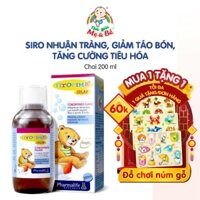 Siro Fitobimbi Isilax - giúp trẻ hết táo bón, đường ruột khoẻ mạnh (Chai 200ml)