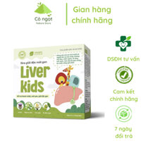 Siro giải độc mát gan LIVER KIDS hộp 20 ống