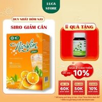 Siro Giảm Cân Nio slim Plus Giúp Giảm 2-4 Kg Sau 15 Ngày Hiệu Quả Không Phải Thuốc Giảm Cân